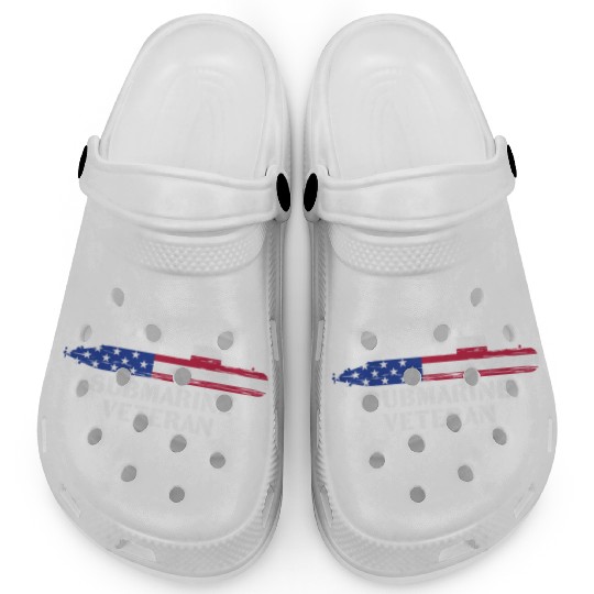 Submarine Veteran Submariner US Military Clogs