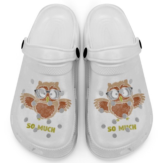 Owl Nature Birds Cute Clogs