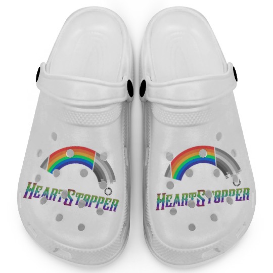 Heartstopper Rainbow LBGTQIA+ Loading Clogs