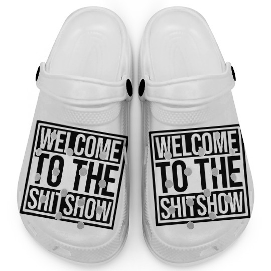 Funny saying shit Clogs