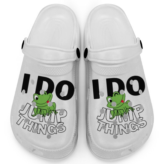 Frog Do The Jump Thing Clogs