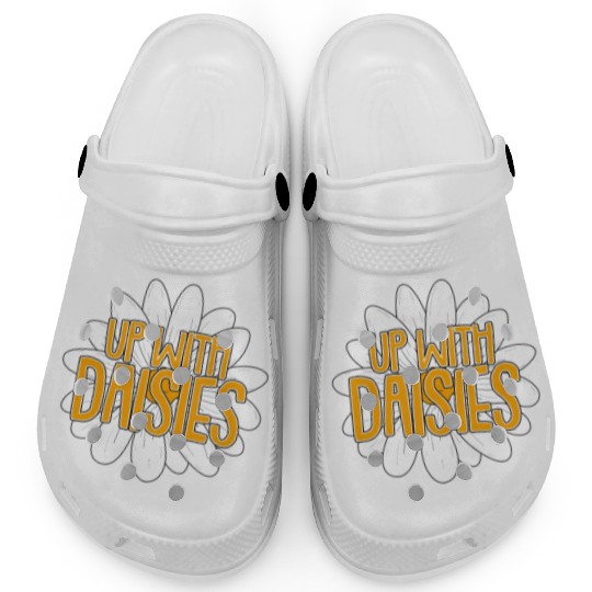 Daisy Garden Gardening Gardener Clogs