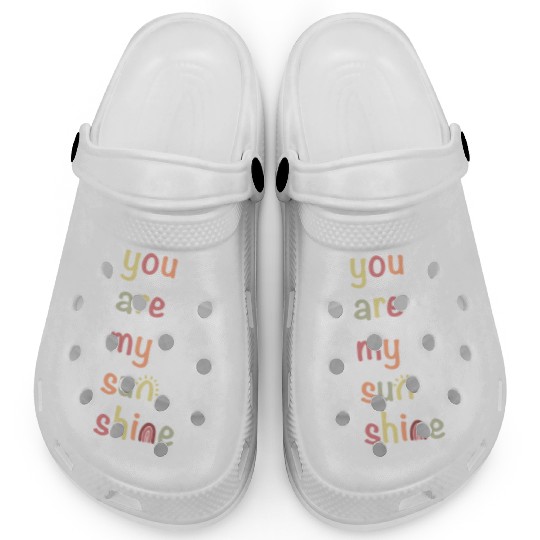 You Are My Sunshine Clogs