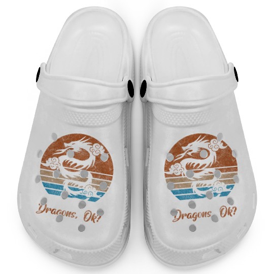 Dragon Ice Chinese Dragon Clogs