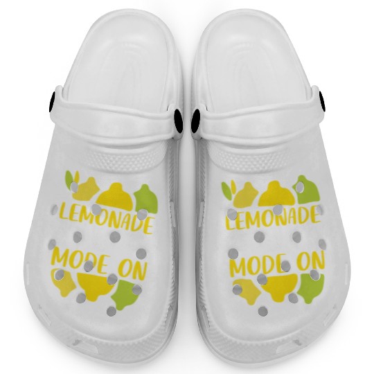Lemonade Business Mode On Summer Fruit Lemon Clogs
