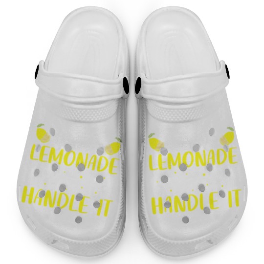 Let The Lemonade Stand Boss Handle It Lemon Juice Clogs