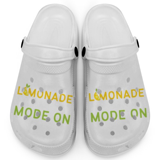 Lemonade Business Mode On Lemon Juice Boss Clogs