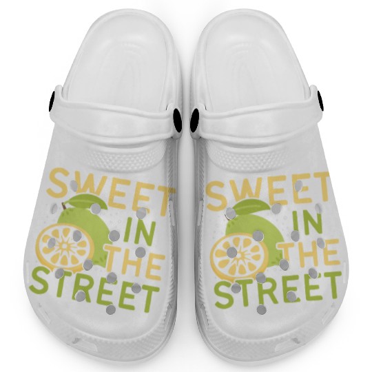 Lemon Juice Sweet In The Street Lemonade Stand Clogs