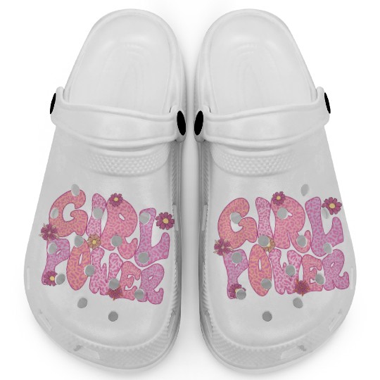 Girl Power sublimation Clogs