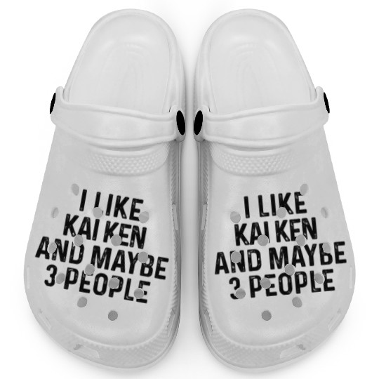 I Like Kai Ken And Maybe 3 People Dog Lover Clogs