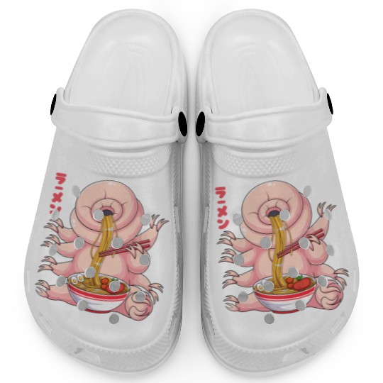 Kawaii Tardigrade Ramen Noodles Japanese Anime Noo Clogs
