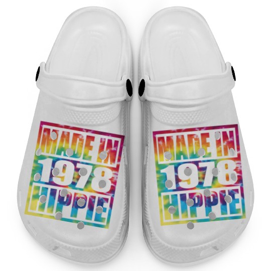 Hippie Birthday 1978 Clogs
