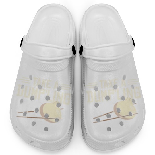 Dumpling Asian Food Chinese Food Fan Clogs