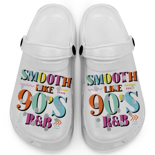 Smooth Like 90's R&B Retro Music Clogs