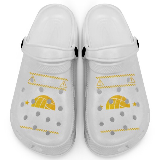 Loud Yelling Volleyball Dad Clogs
