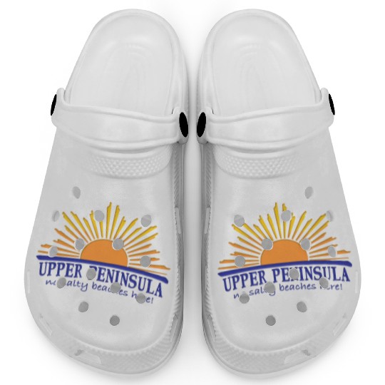 No Salty Beaches Here Upper Peninsula Up Michigan Clogs