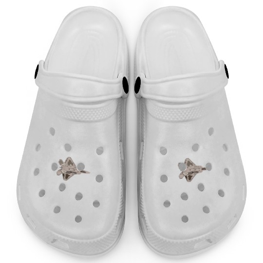 f22 raptor heart beat Clogs