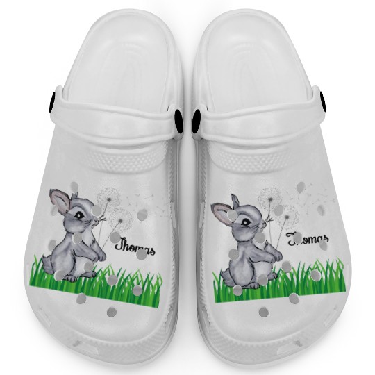 Bunny Name Gift Thomas Clogs