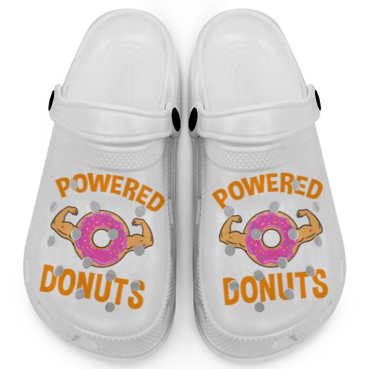 Powered by Donuts for Donut Lover Clogs