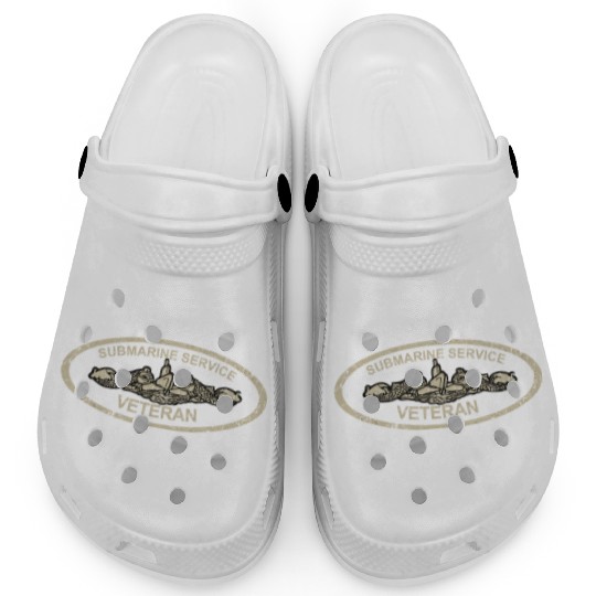 Vintage Us Navy Submarine Service Veteran T Clogs