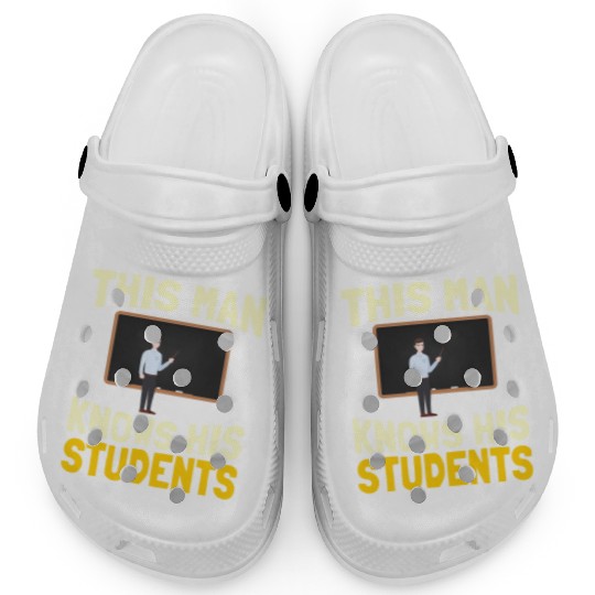 High School Teacher Professor Clogs