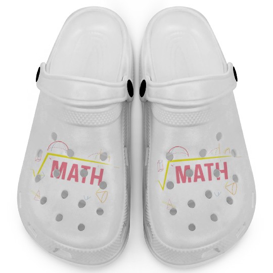 Math Whisperer University Professor Gift Clogs
