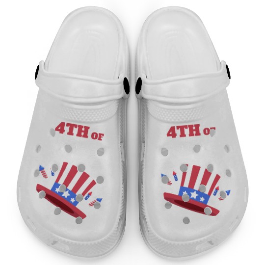 4th of July Clogs