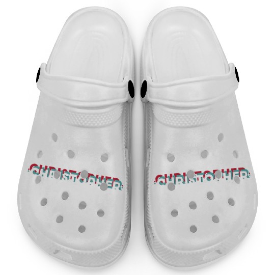 Christopher Name, Funny Name Christopher 80s theme Clogs