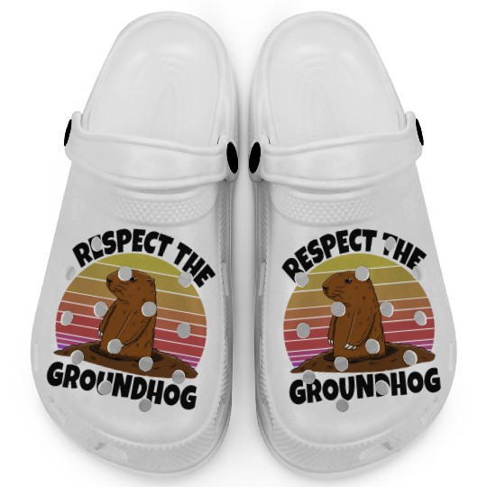 Respect The Groundhog Clogs