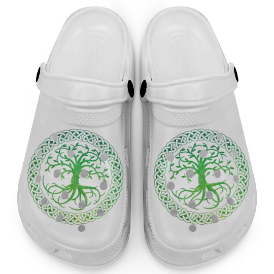 Celtic Tree of Life Clogs