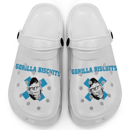 Gorilla Punk Eat Biscuits Clogs