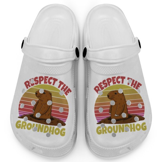 Respect The Groundhog Clogs