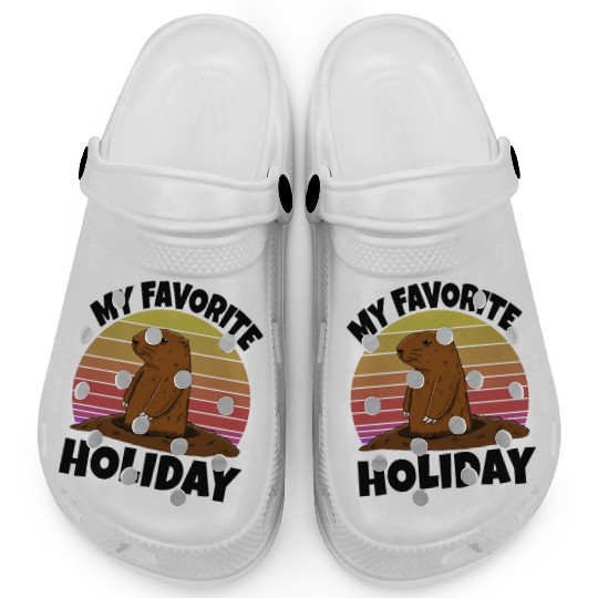 My Favourite Holiday Groundhog Clogs