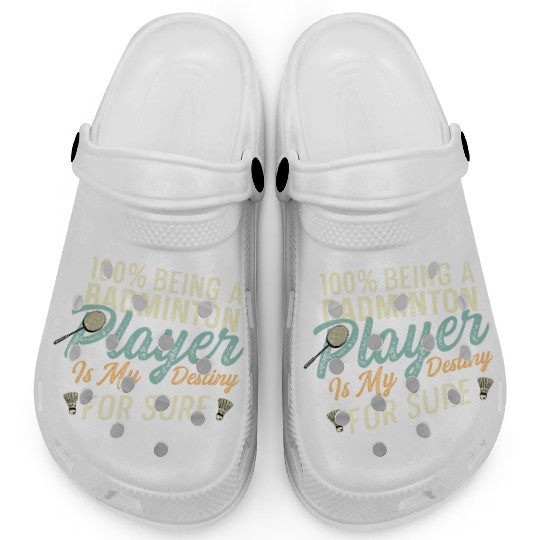Badminton my Destiny Badminton Contestant Gift Clogs