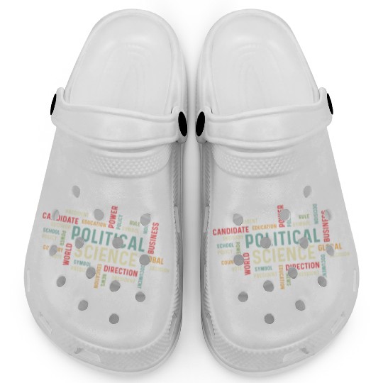 Political Science Careers Hardworking Student Gift Clogs