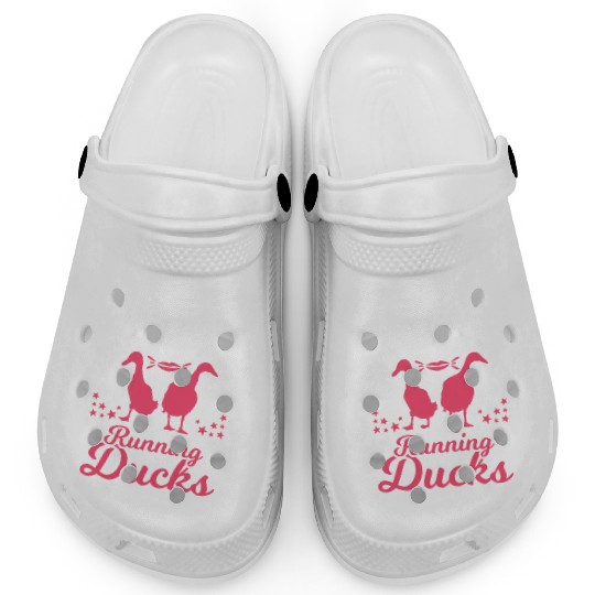 Just A Girl Who Loves Running Ducks Clogs