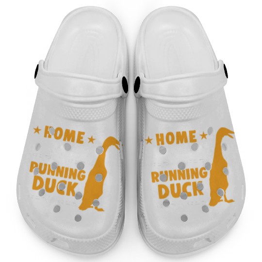 Home Is Where My Running Duck Clogs
