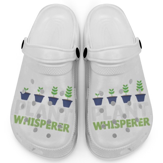 Funny Plant Whisperer Novelty Clogs