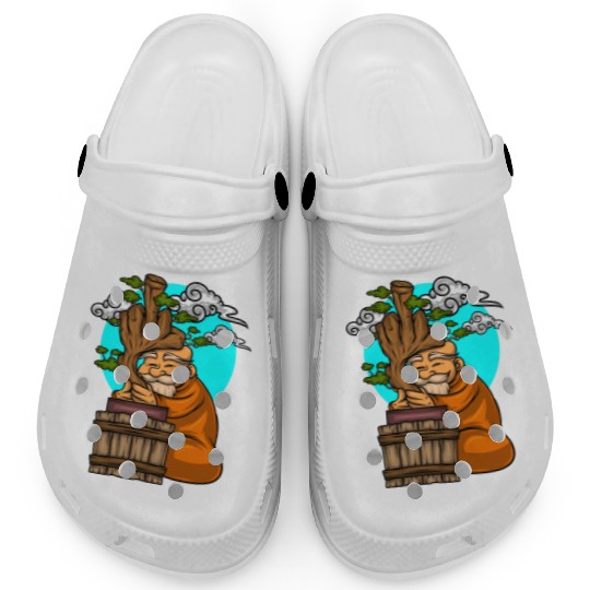 Miniature Trees Bonsai Middle Finger Clogs