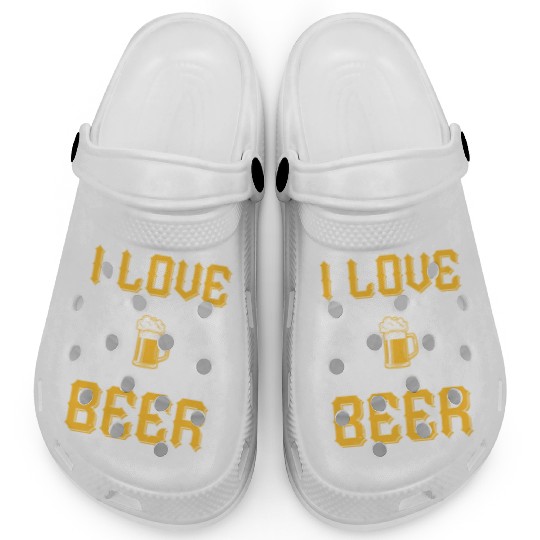 I love beer Clogs