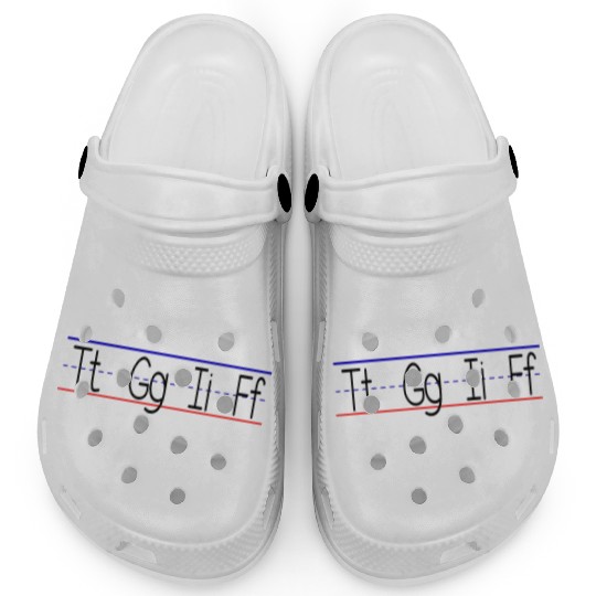 TGIF funny teacher thank god it's friday quote Clogs