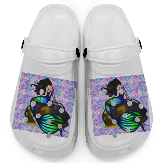 3D Mermaid Clogs