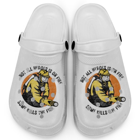 Firefighter Kills The Fire Clogs