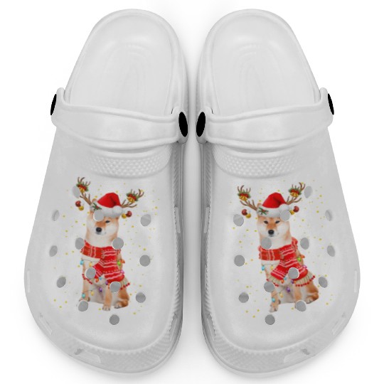 Akita Clogs Akita Reindeer Christmas Light