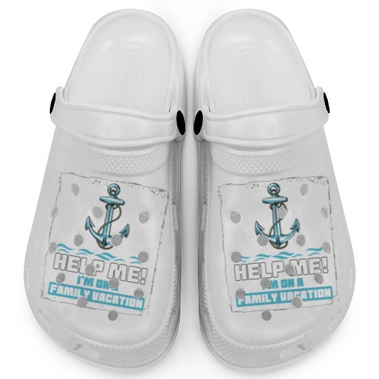 Help Me I'm On A Family Vacation Clogs