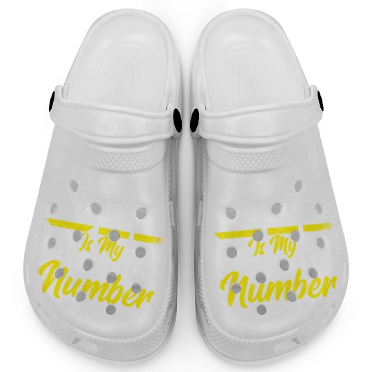 911 Is My Work Number Police Dispatcher Thin Clogs