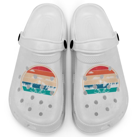 COUSIN CAMP 2022 Funny Summer Vacation Camping Clogs