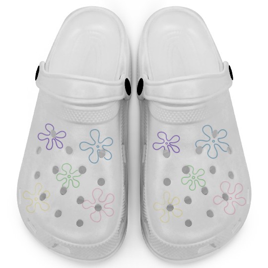 sponge bob flower pack Clogs