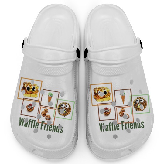 Waffle Friends Clogs