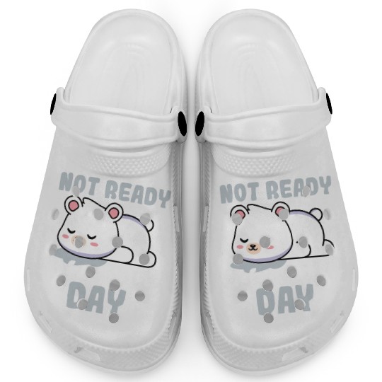 Polar Bear Polar Bear Not Ready For The Day Clogs